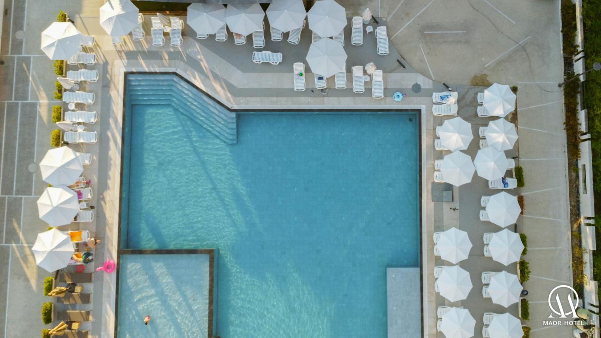 Maor Hotel Bashkia e Orikumit Exteriör bild
